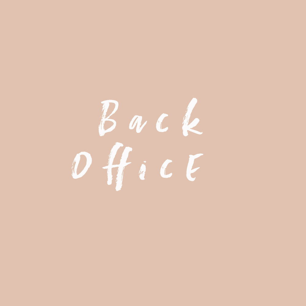 Back Office/ GreenRoom